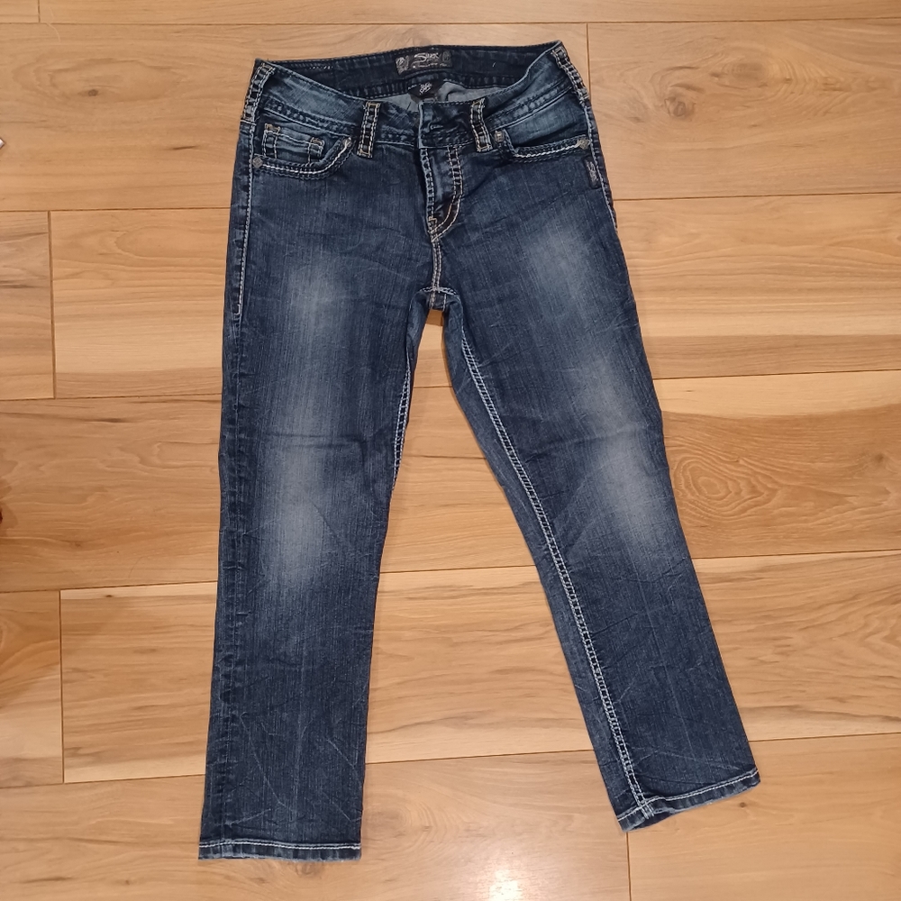 Silver Jeans Capri
